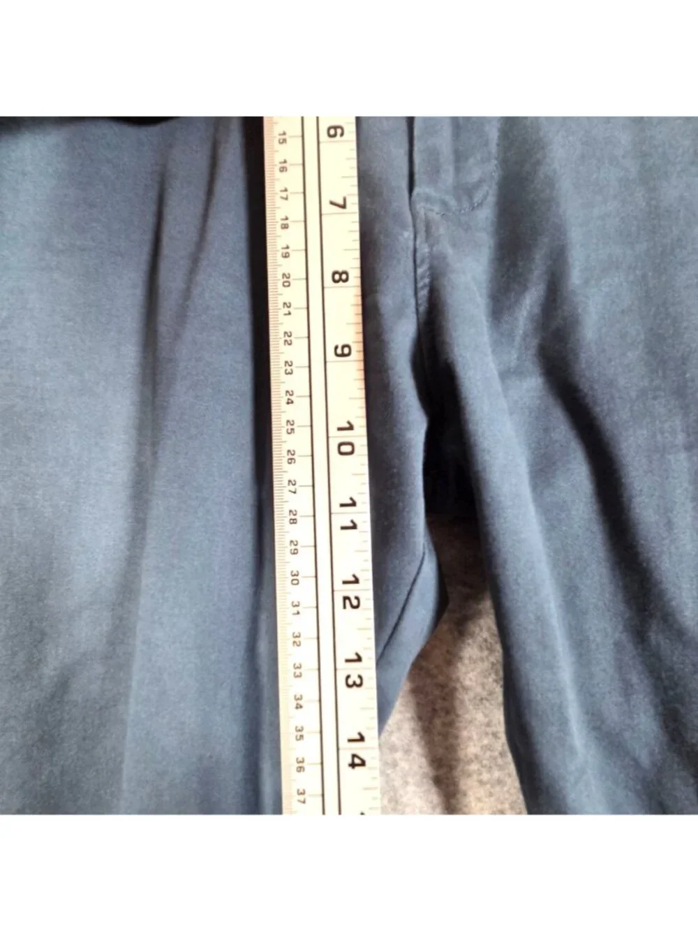 J.Crew Men's Flex Cotton Chino Pants Blue Straight Fit Classic 34x30